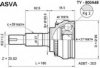 ASVA TY-900A48 Joint Kit, drive shaft